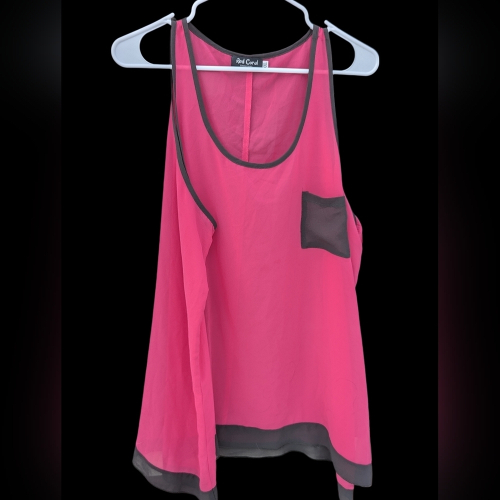 Hot Pink And Grey. XXL. PTP 24.5